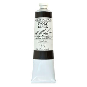 IVORY BLACK OIL PAINT 5OZ